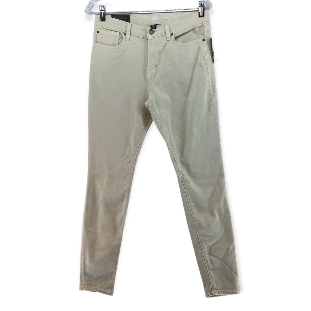 Gap NEW Leggings Stretch Women's 6/28R Ivory